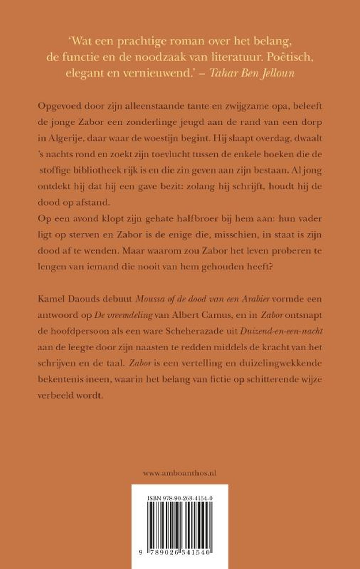 Achterkant van Zabor
