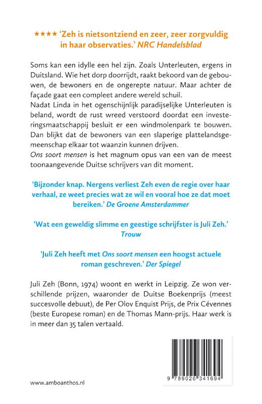 Achterkant van Ons soort mensen
