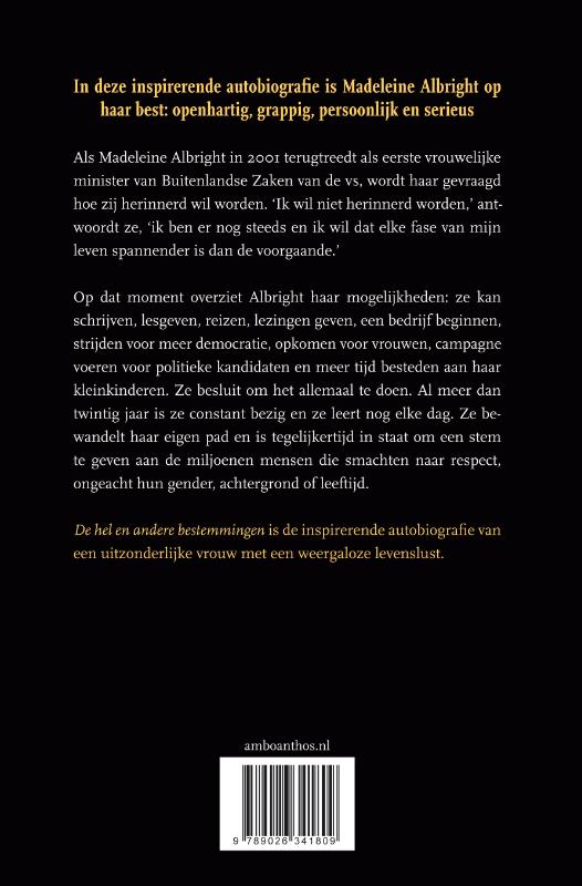 Achterkant van De hel en andere bestemmingen