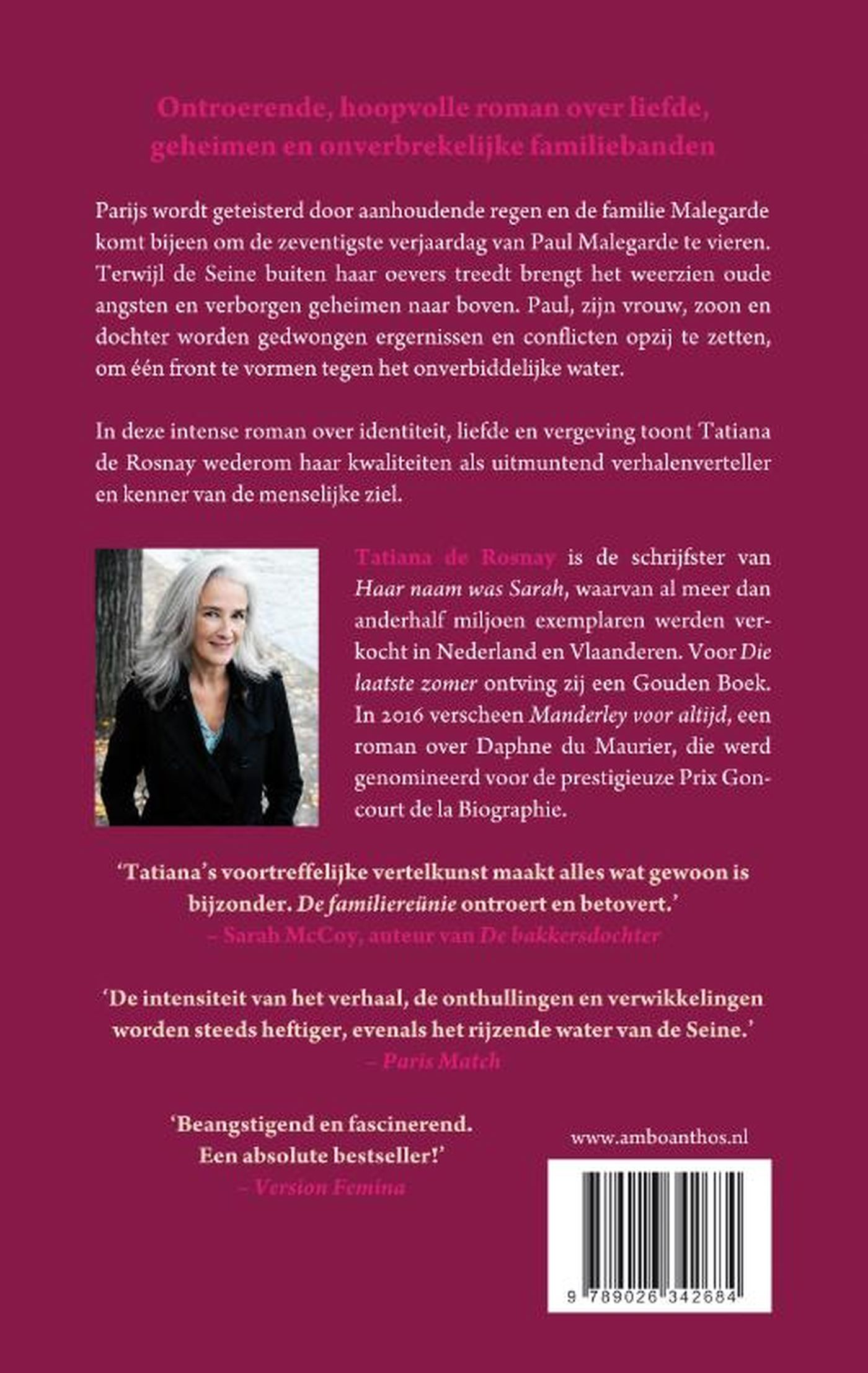 Achterkant van De familiereünie