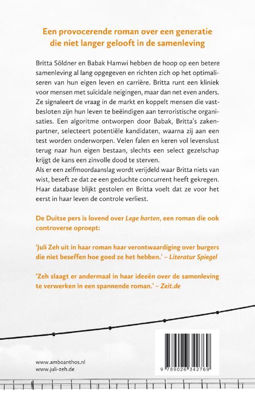 Achterkant van Lege harten