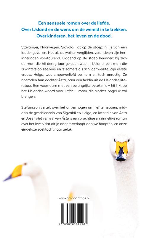 Achterkant van Het verhaal van Asta