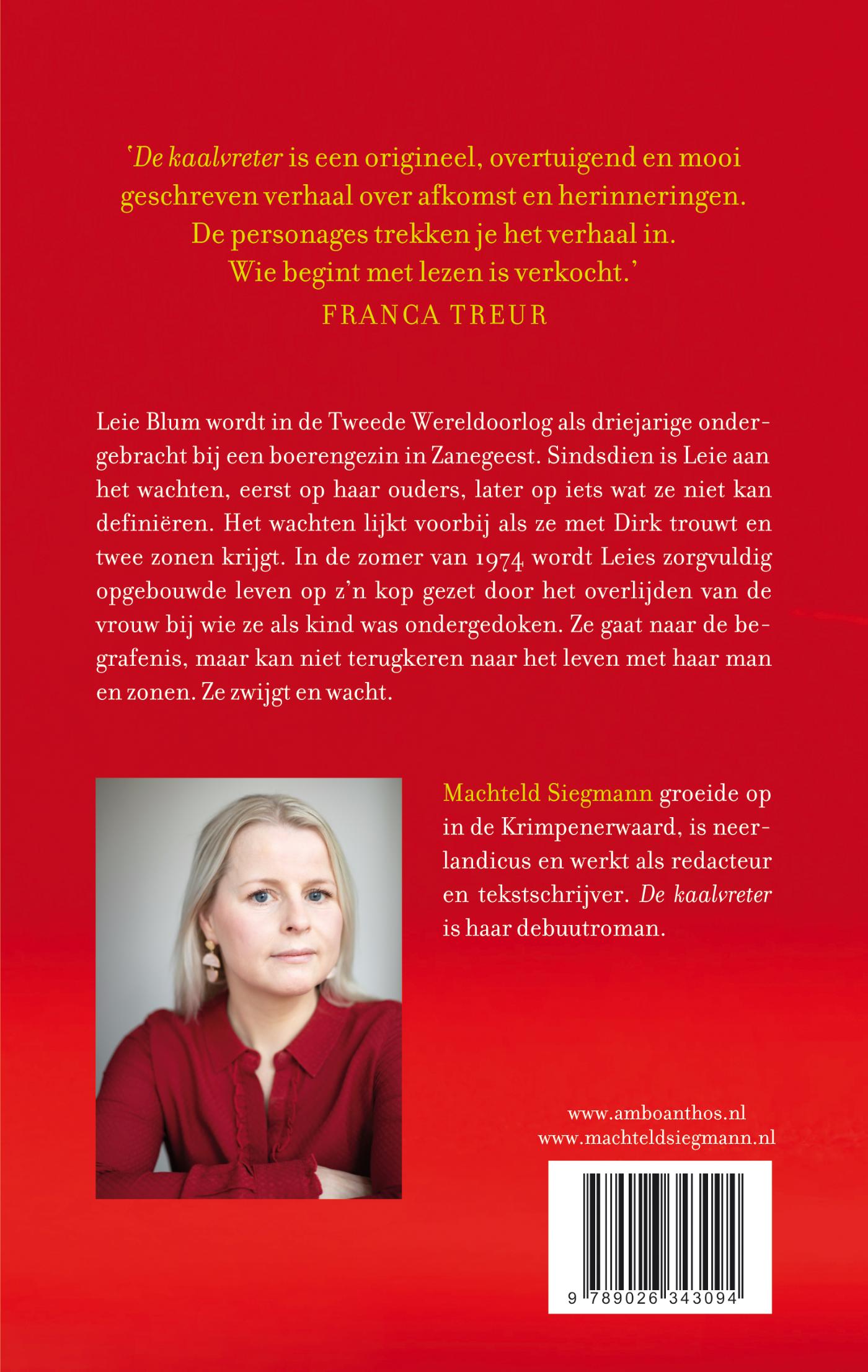 Achterkant van De kaalvreter