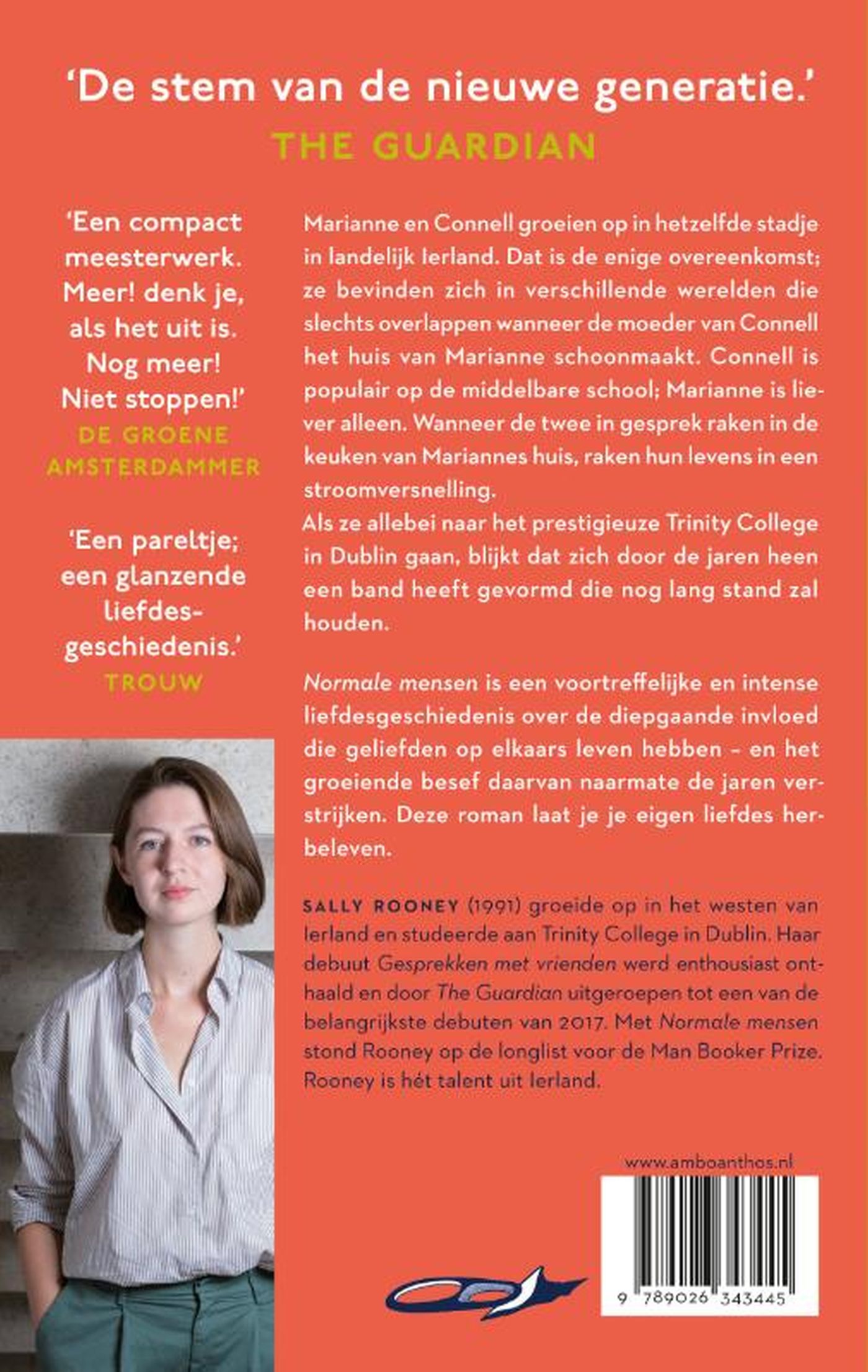 Achterkant van Normale mensen