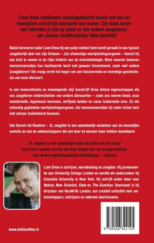 Achterkant van Ik, zoogdier