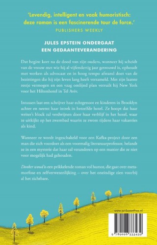 Achterkant van Donker woud