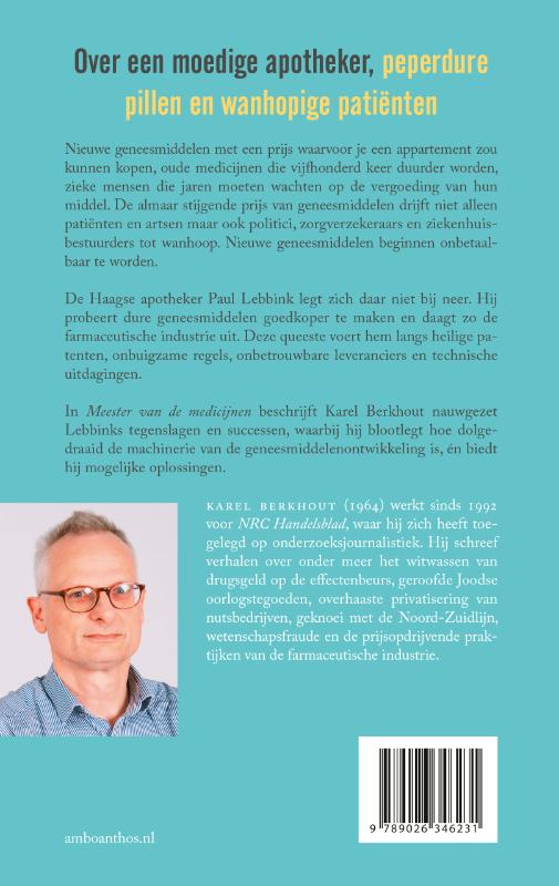 Achterkant van Meester van de medicijnen