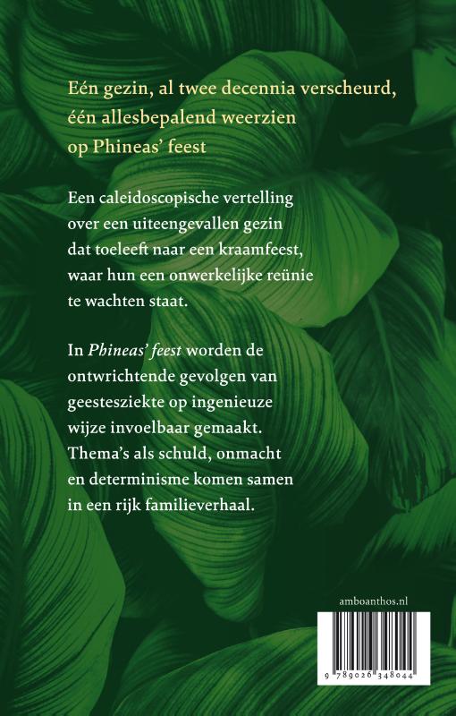 Achterkant van Phineas' feest
