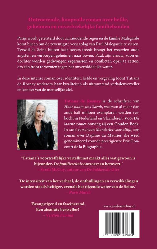 Achterkant van De familiereünie