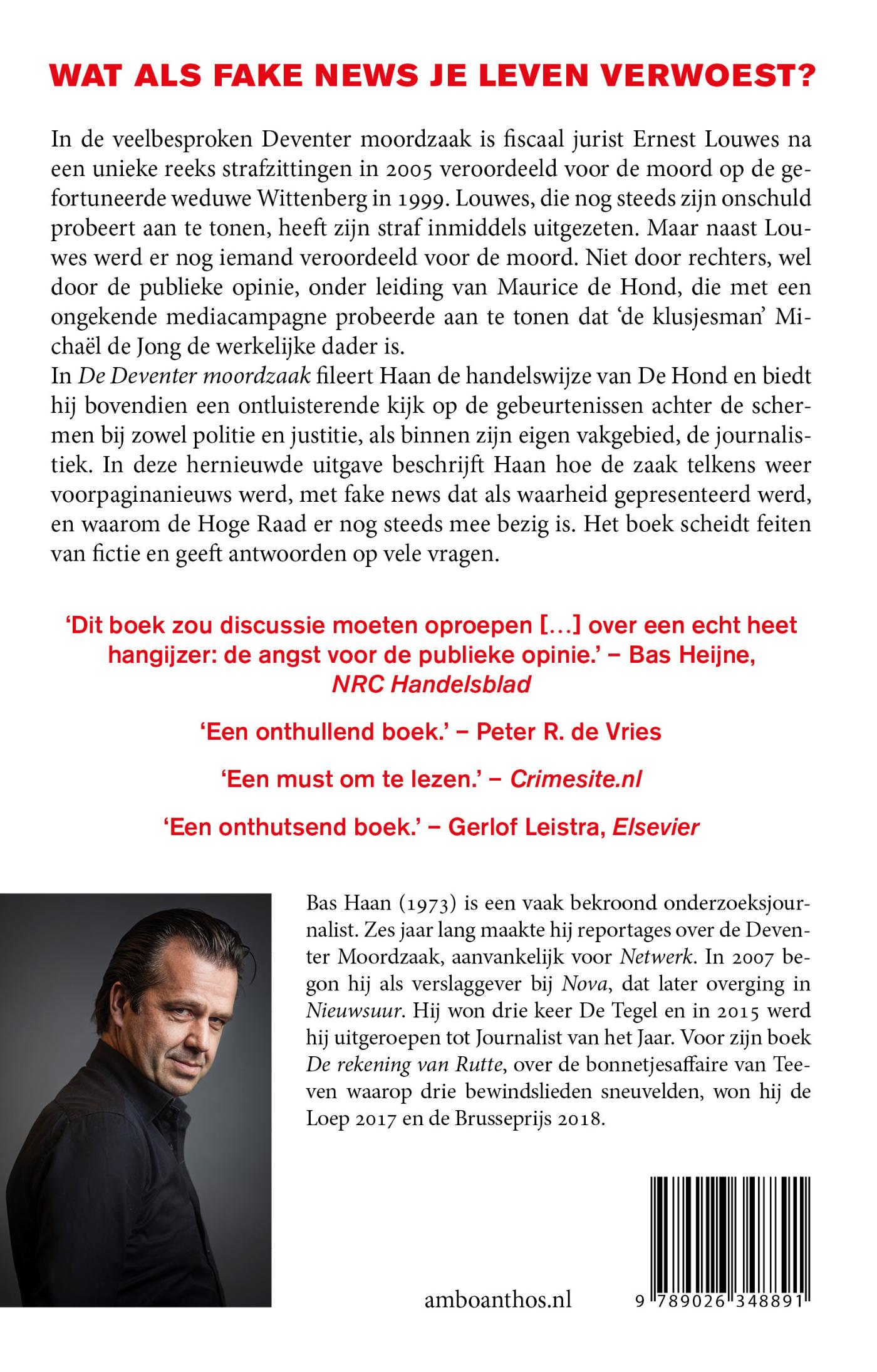 Achterkant van De Deventer moordzaak