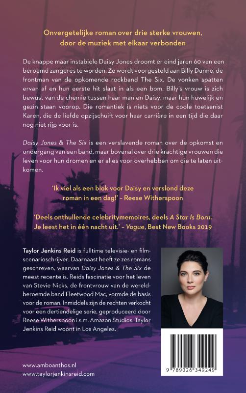 Achterkant van Daisy Jones & The Six