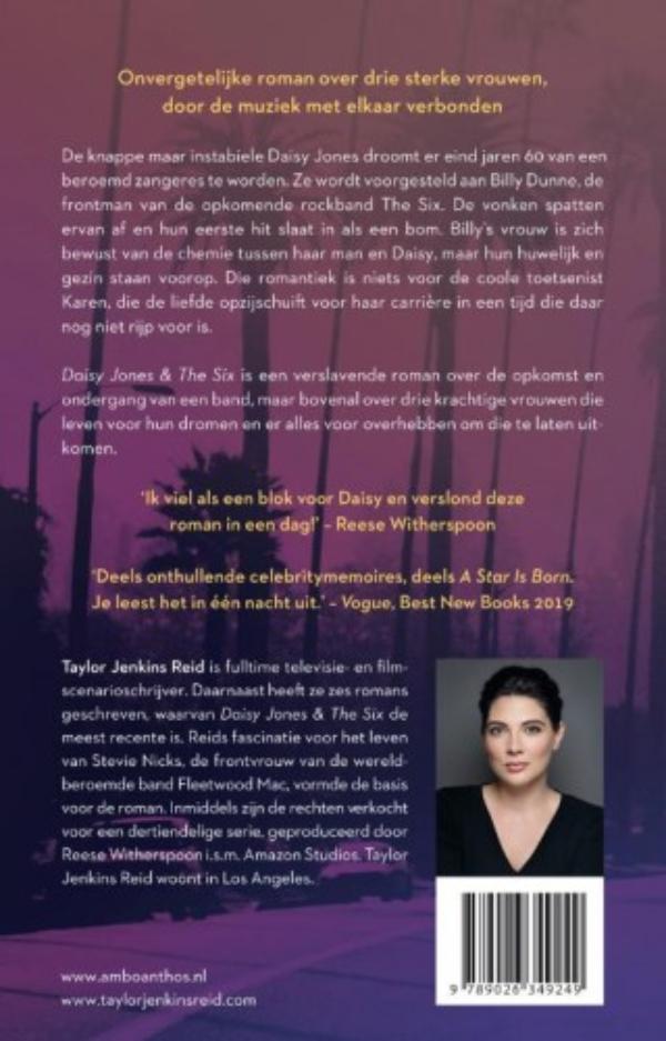 Achterkant van Daisy Jones & The Six