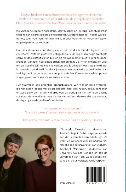 Achterkant van Het kwartet