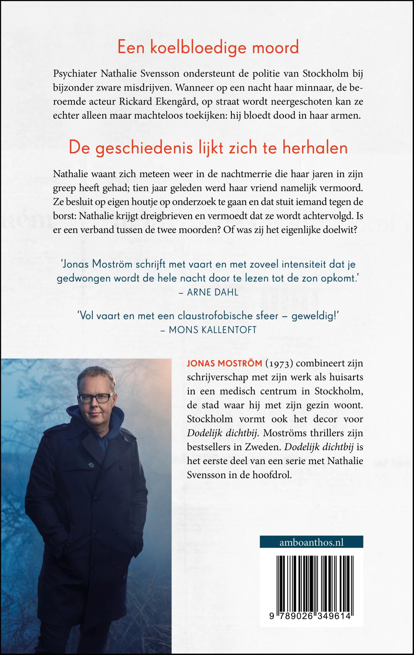 Achterkant van Dodelijk dichtbij
