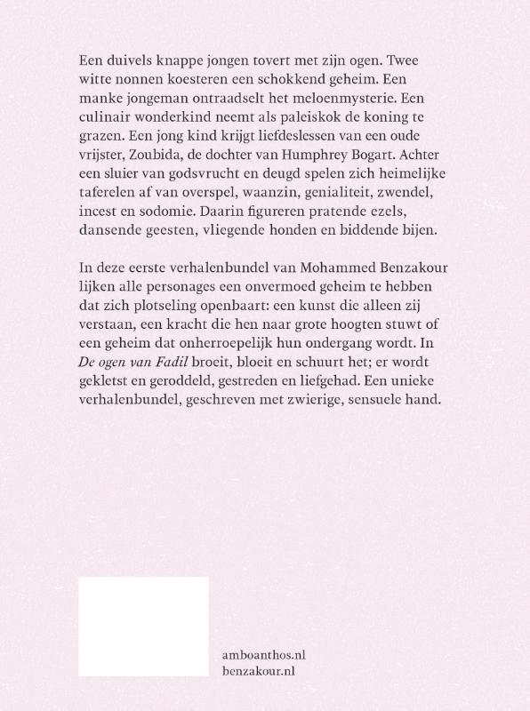Achterkant van De ogen van Fadil