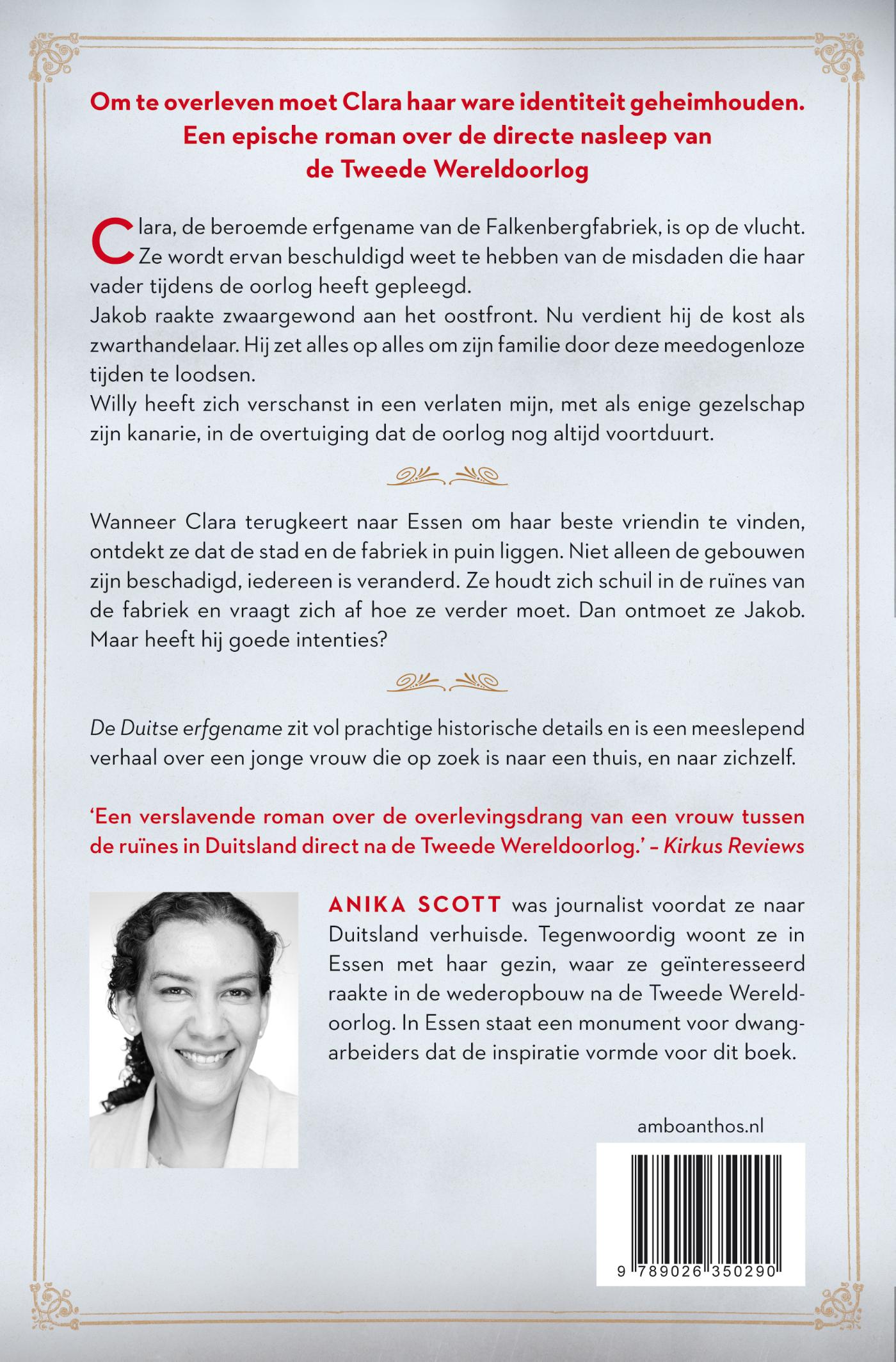 Achterkant van De Duitse erfgename
