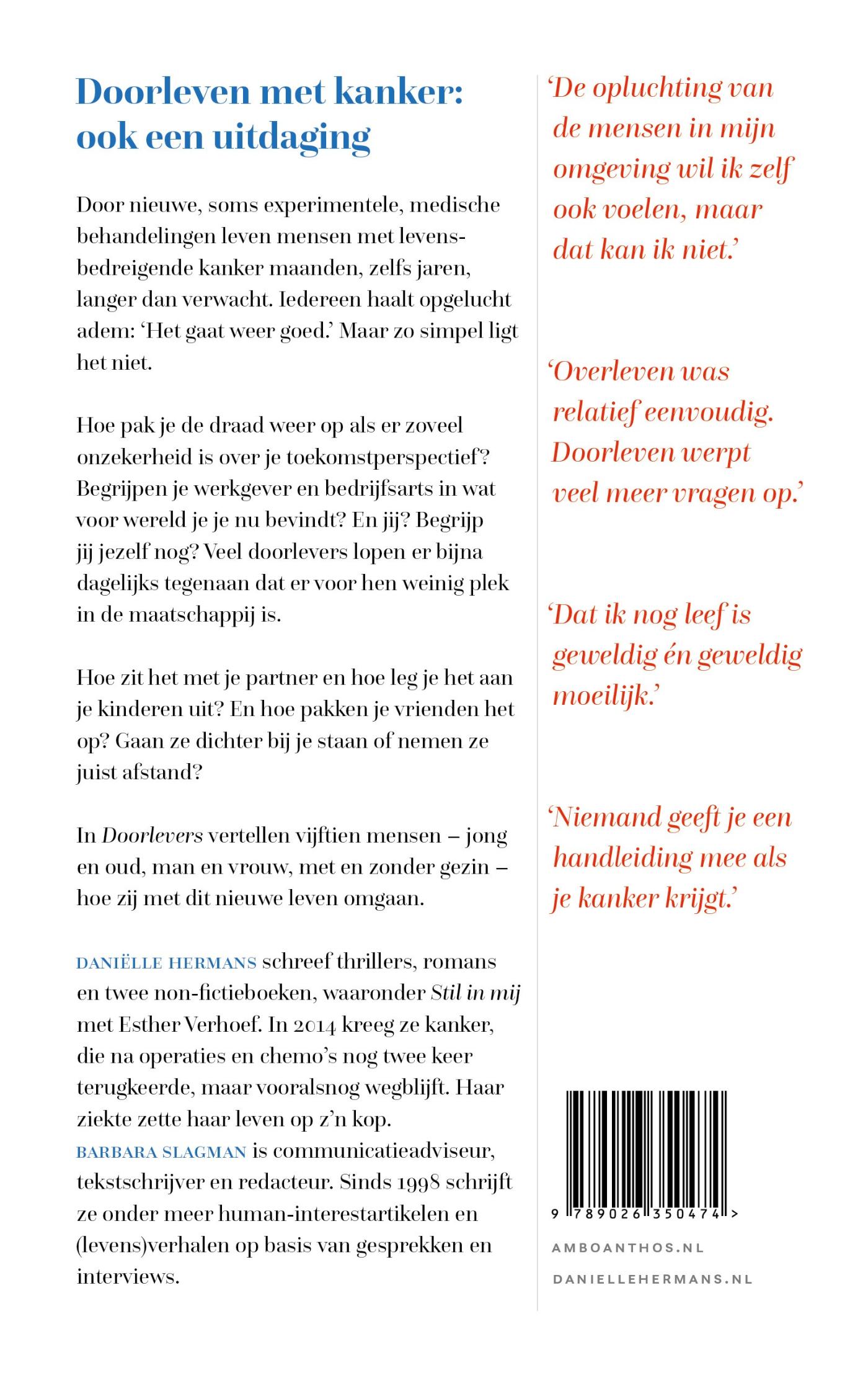 Achterkant van Doorlevers