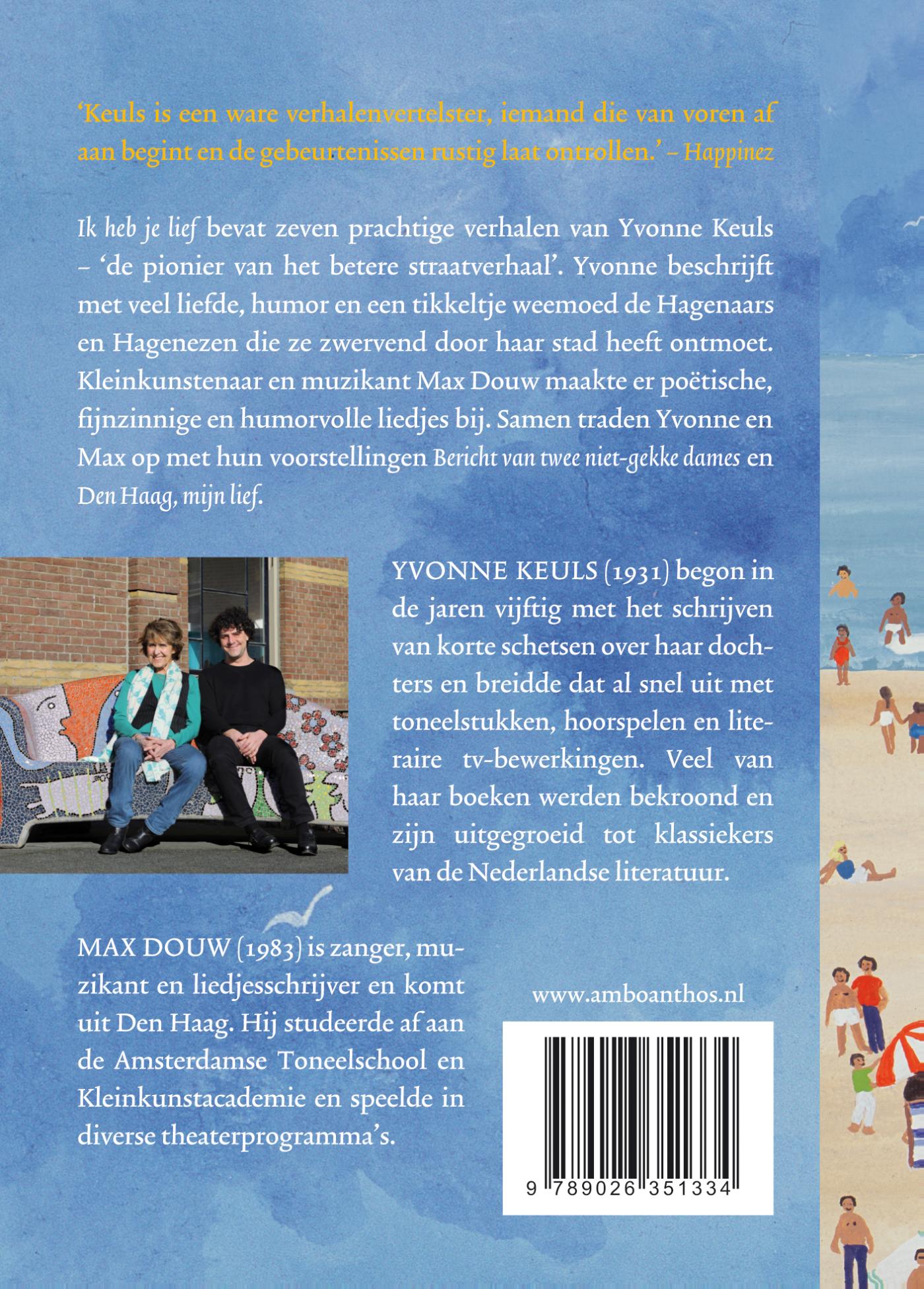 Achterkant van Ik heb je lief