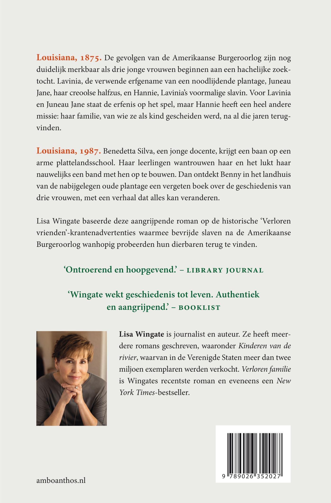 Achterkant van Verloren familie