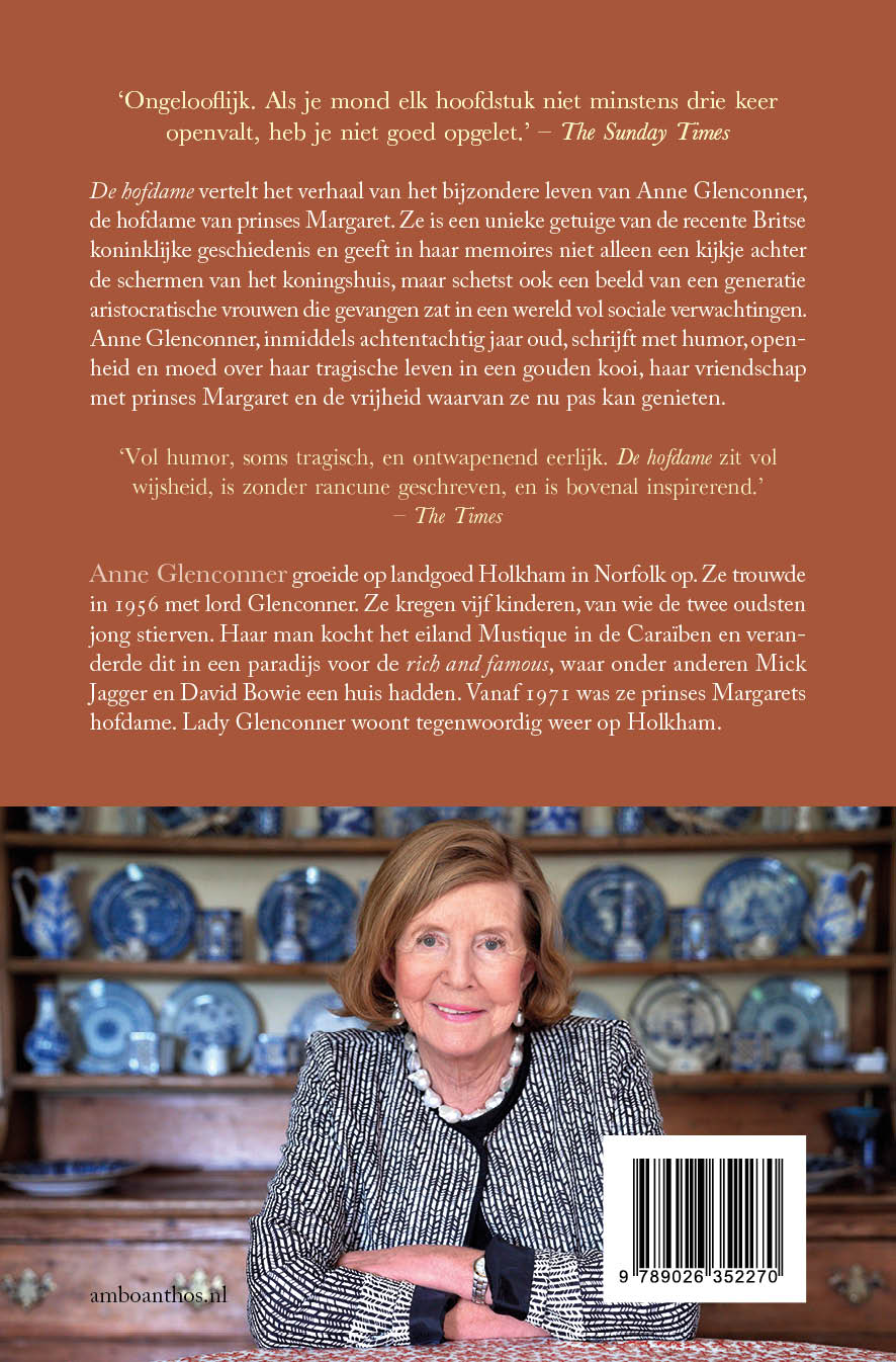 Achterkant van De hofdame