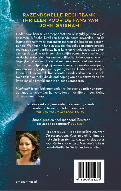 Achterkant van Nachtduik