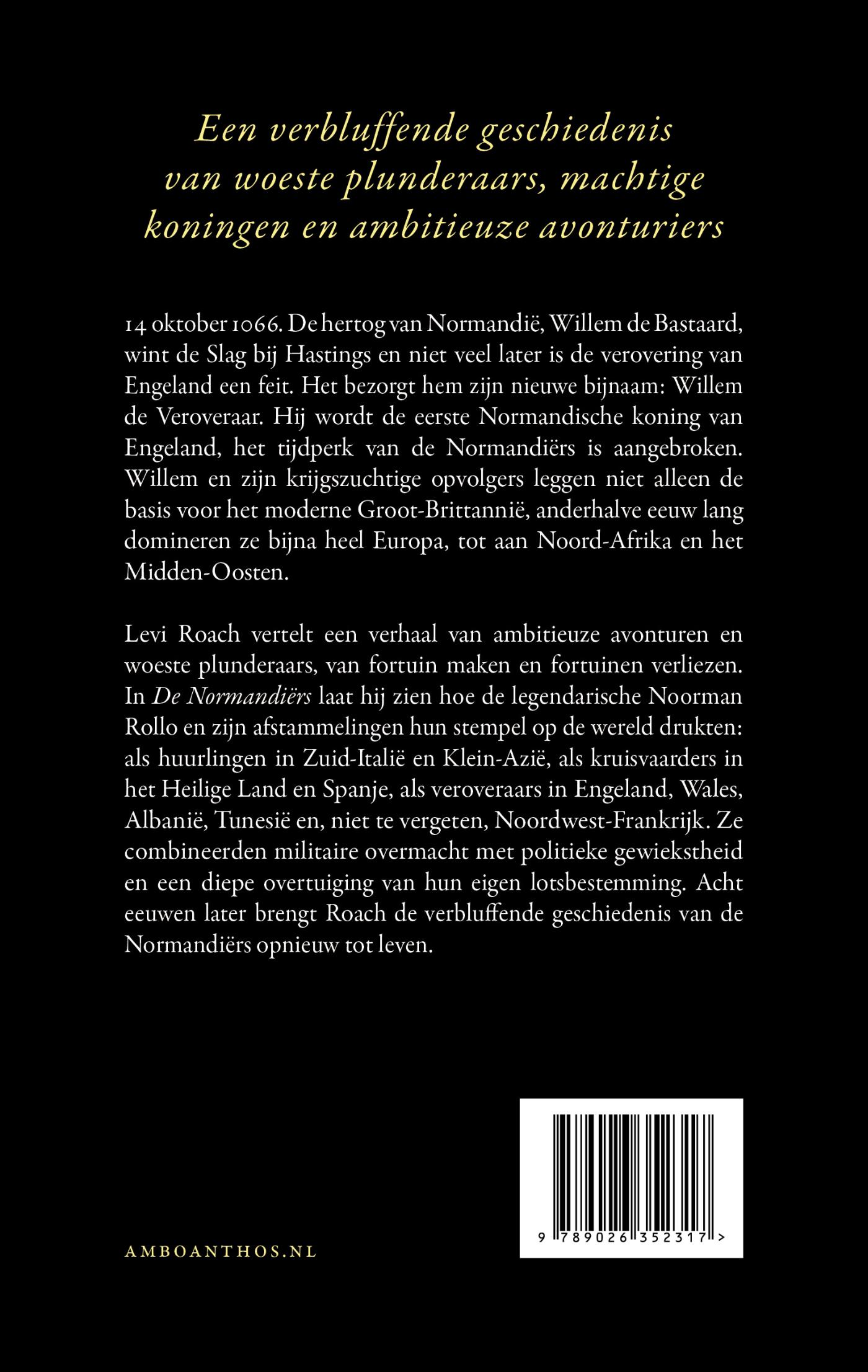 Achterkant van De Normandiërs