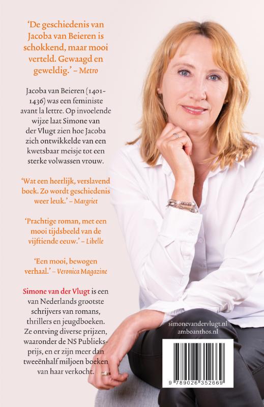 Achterkant van Jacoba, Dochter van Holland