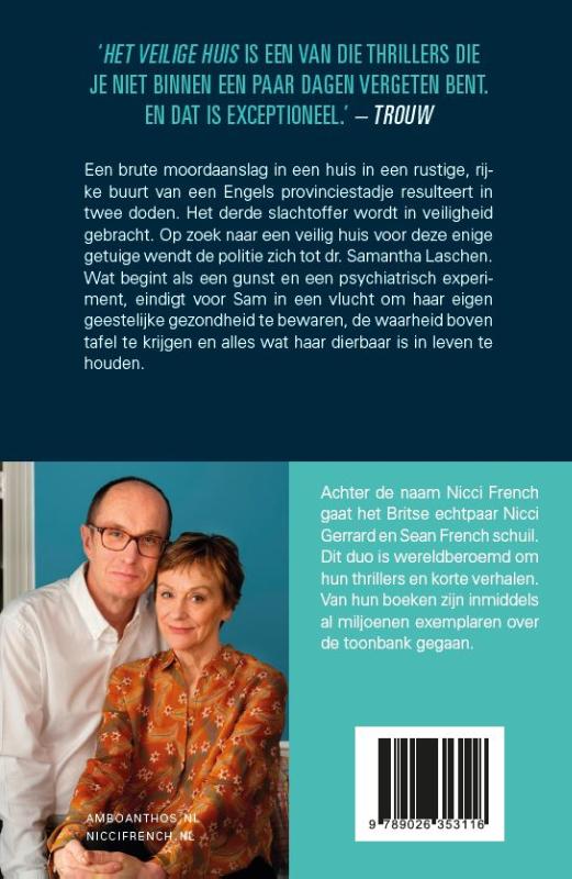 Achterkant van Het veilige huis