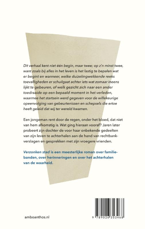 Achterkant van Verzonken stad
