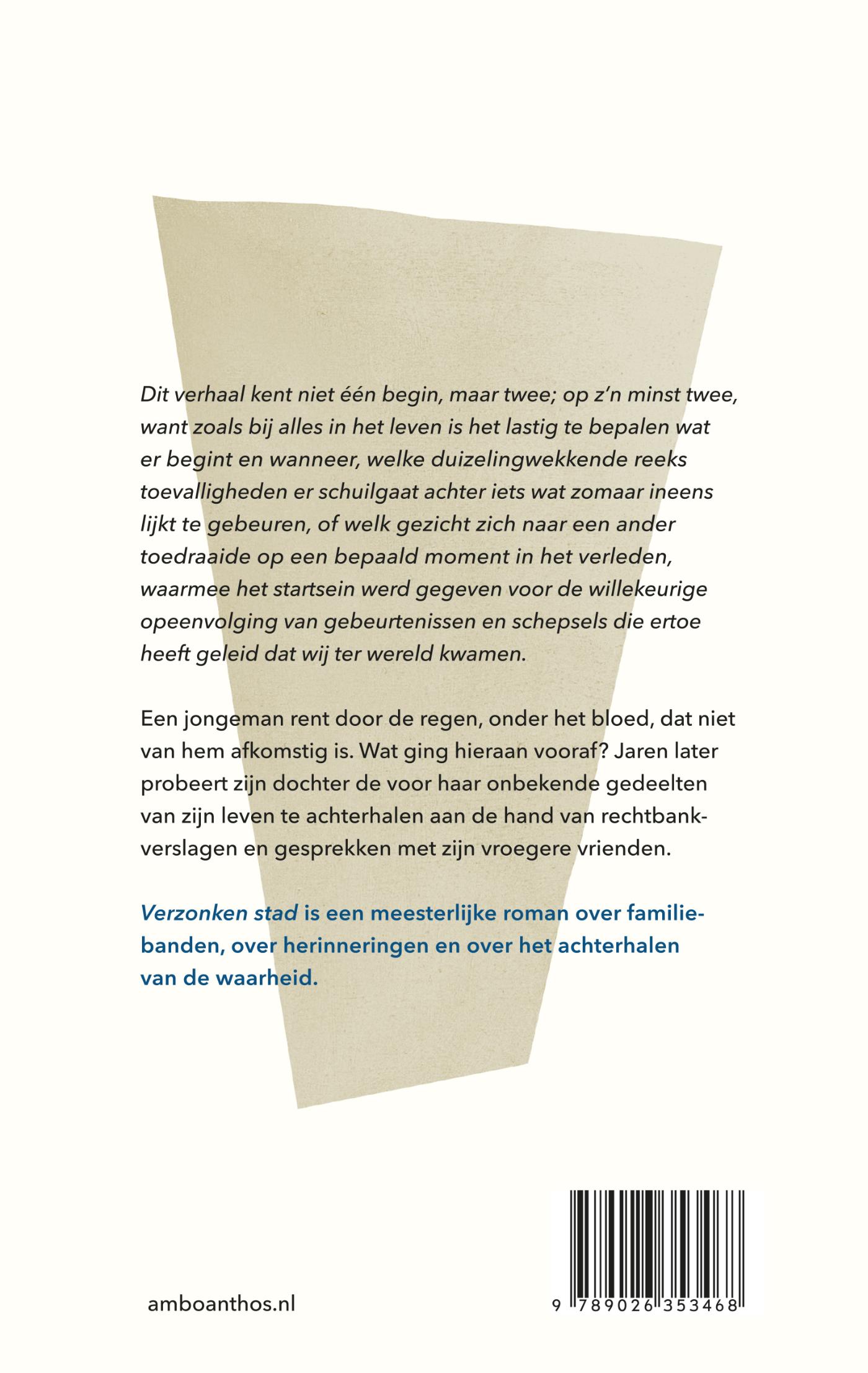 Achterkant van Verzonken stad