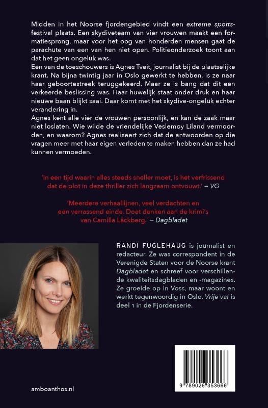 Achterkant van Vrije val