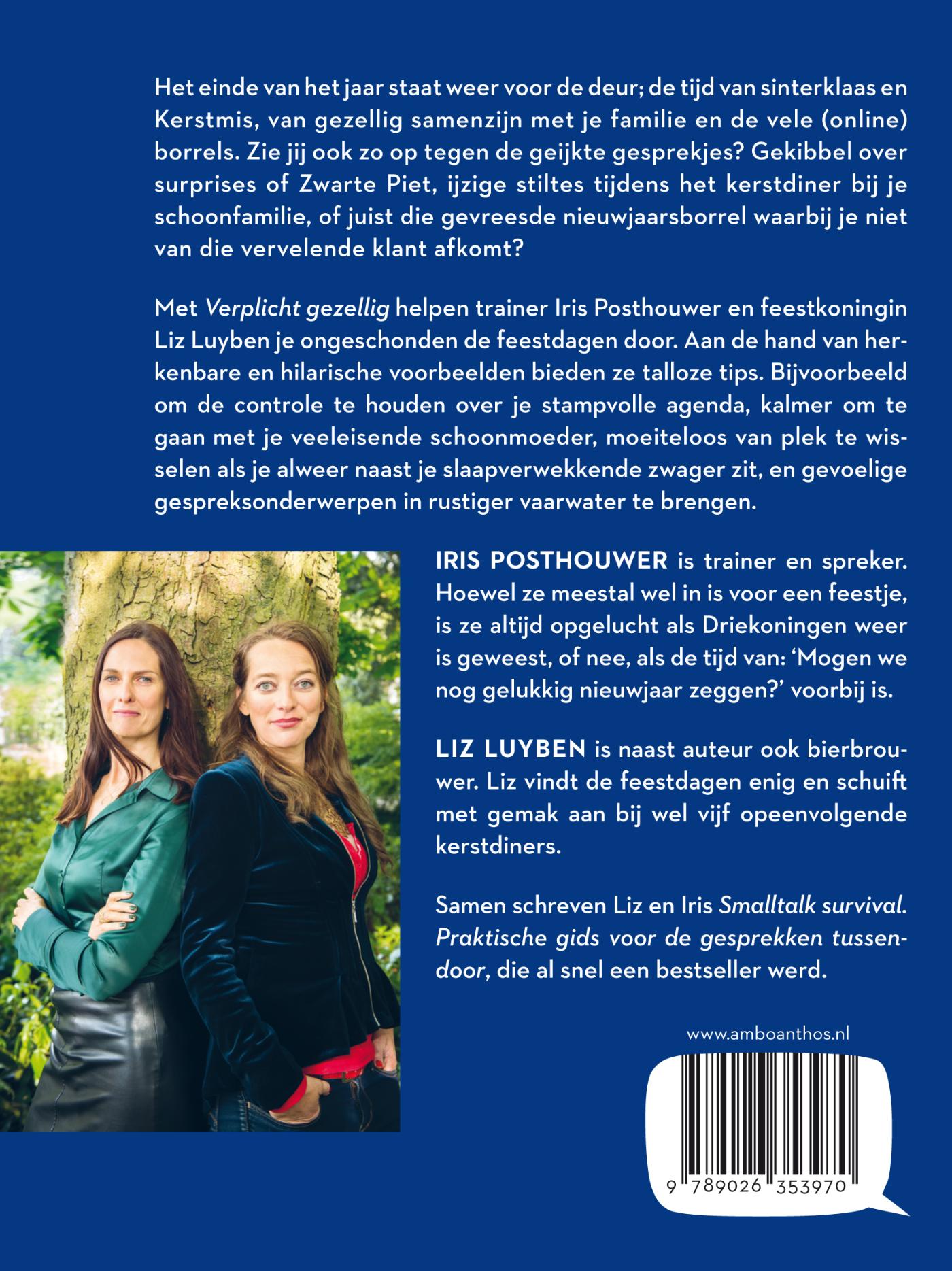 Achterkant van Verplicht gezellig