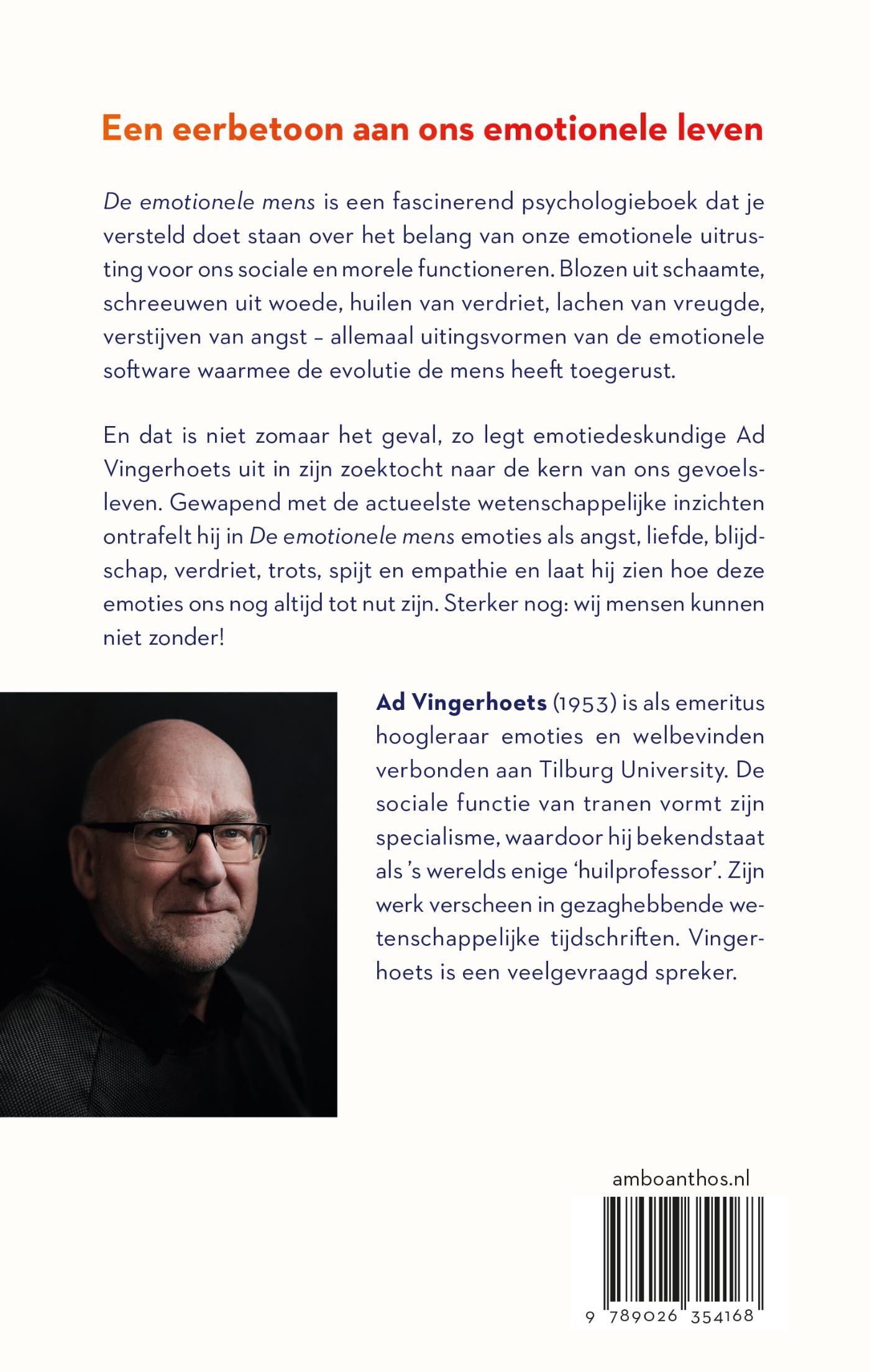 Achterkant van De emotionele mens