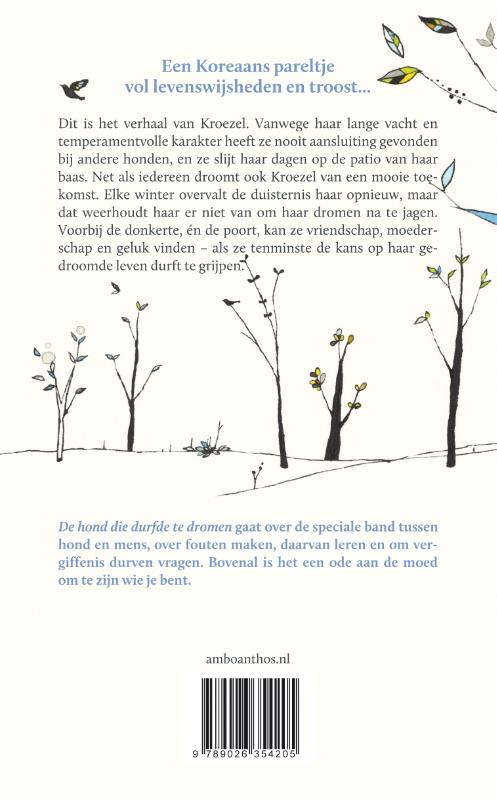 Achterkant van De hond die durfde te dromen