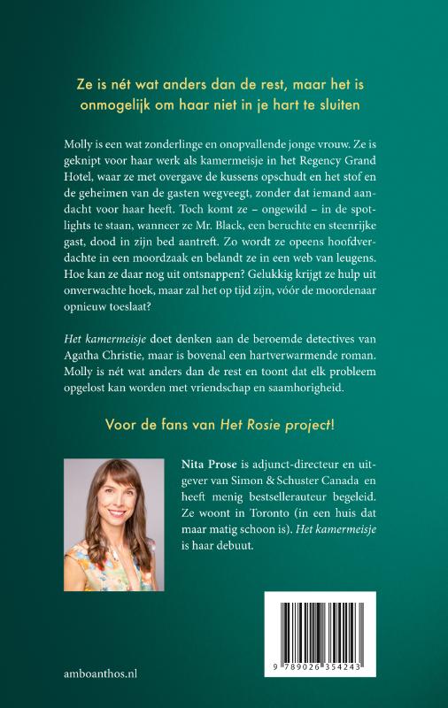Achterkant van Het kamermeisje
