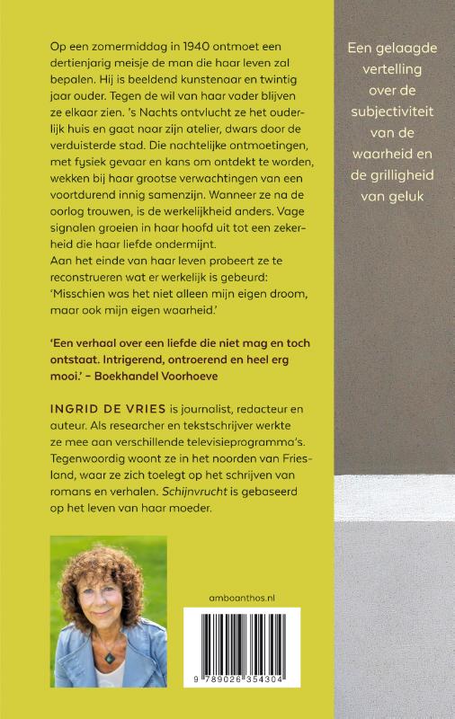 Achterkant van Schijnvrucht