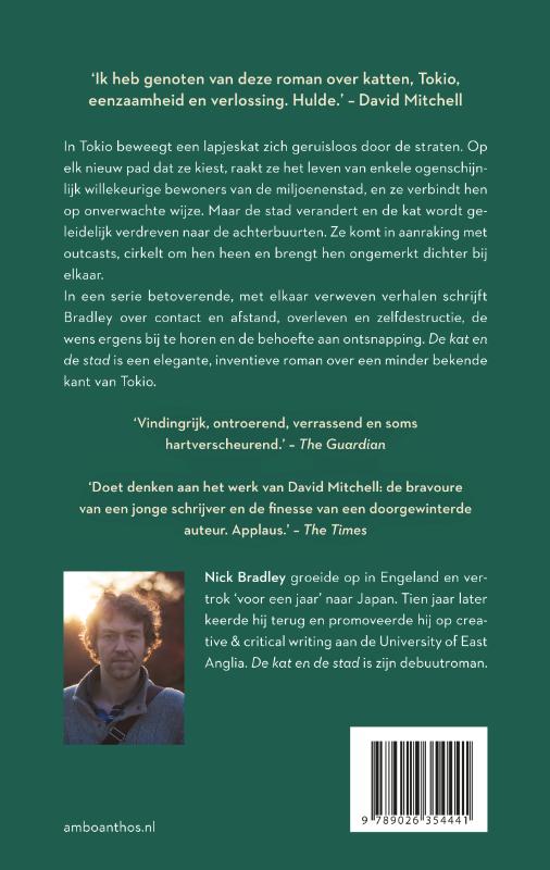 Achterkant van De kat en de stad