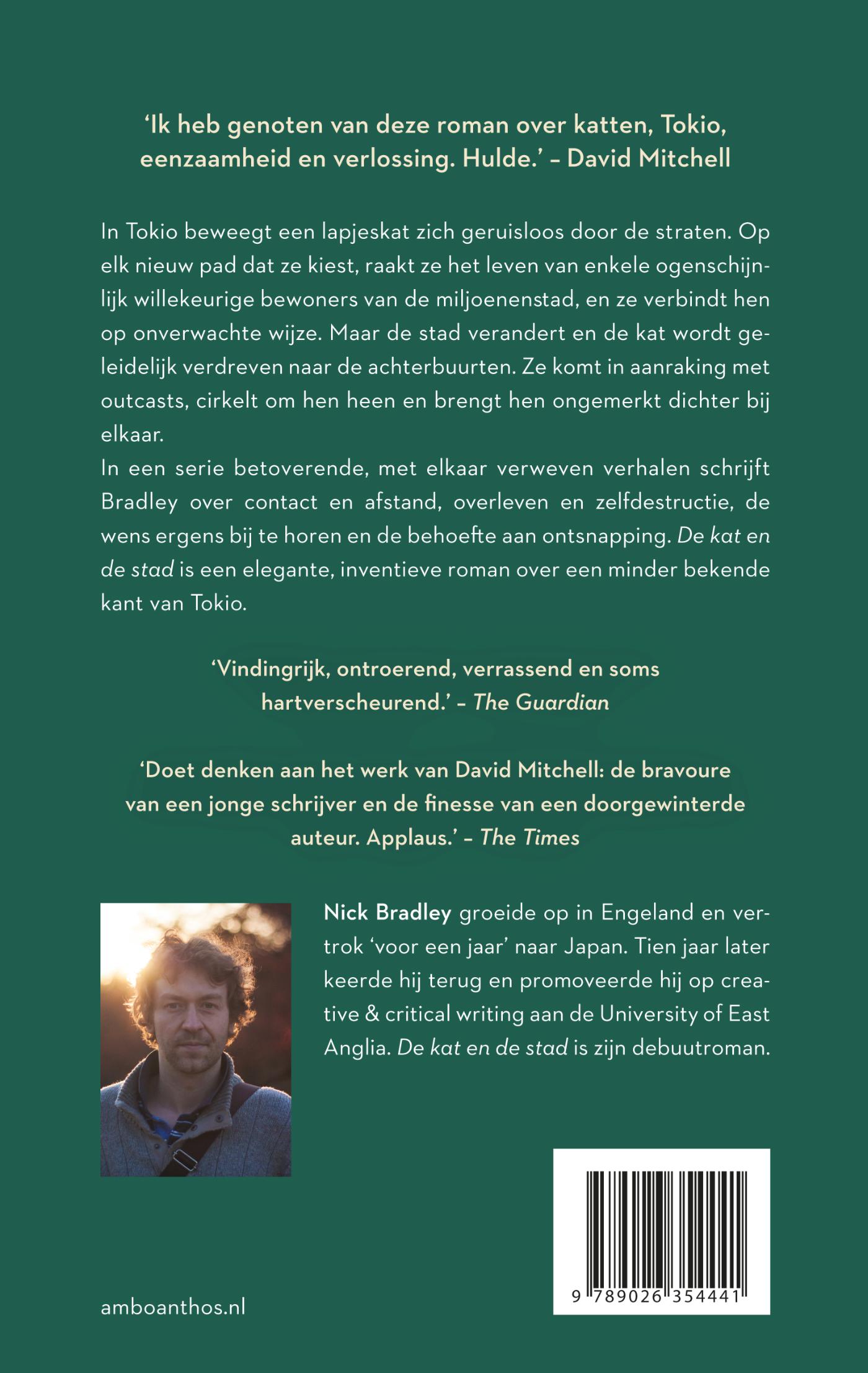 Achterkant van De kat en de stad