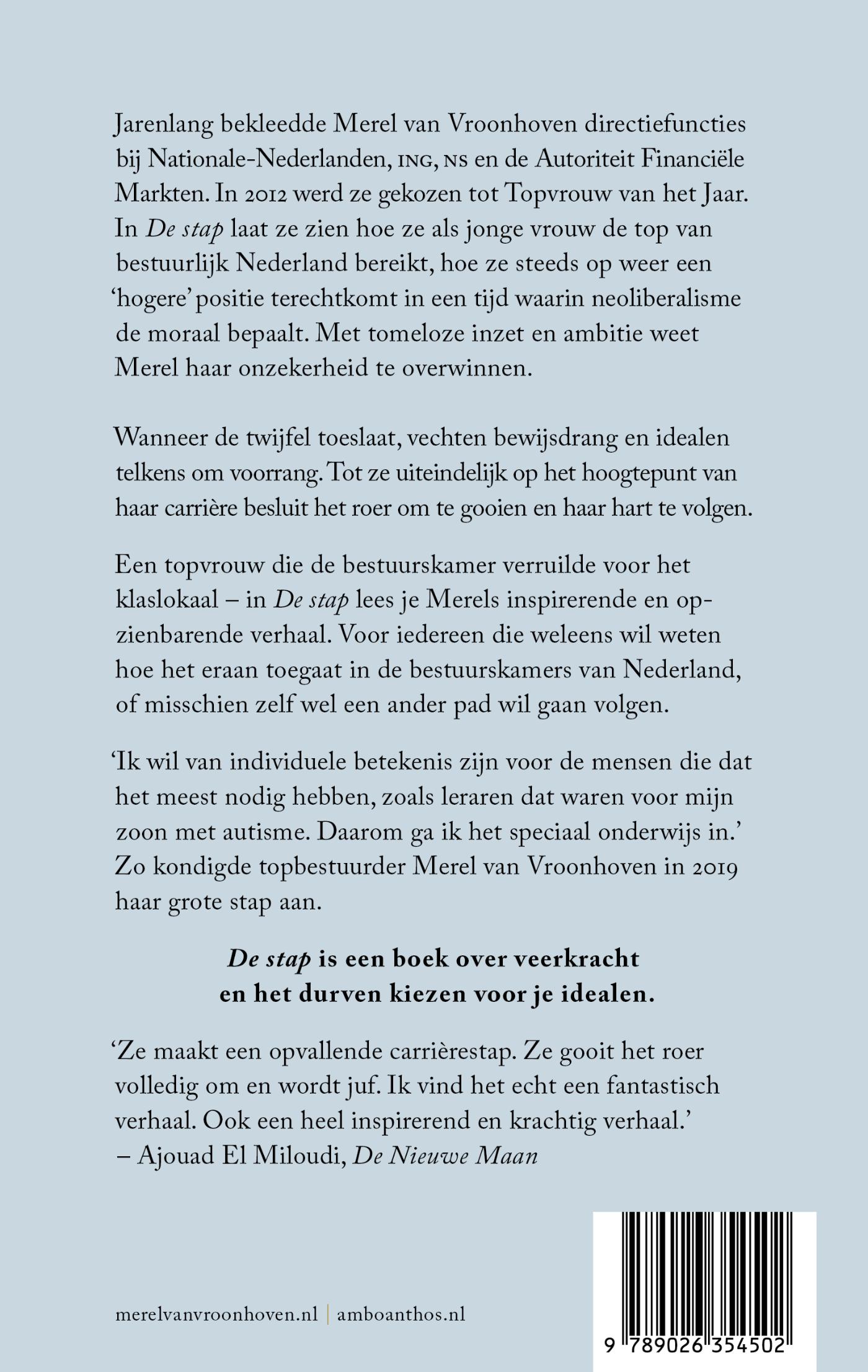 Achterkant van De stap