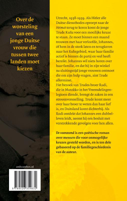 Achterkant van De vooravond