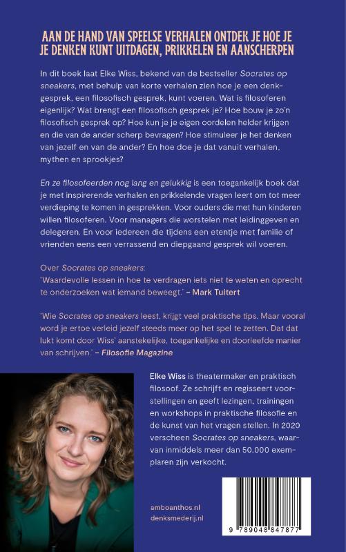 Achterkant van En ze filosofeerden nog lang en gelukkig