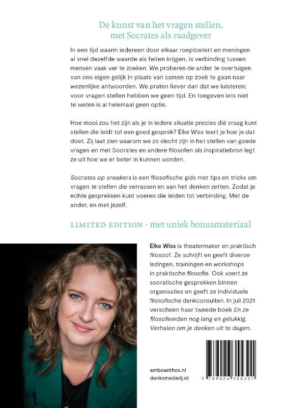 Achterkant van Socrates op sneakers - cadeau-editie