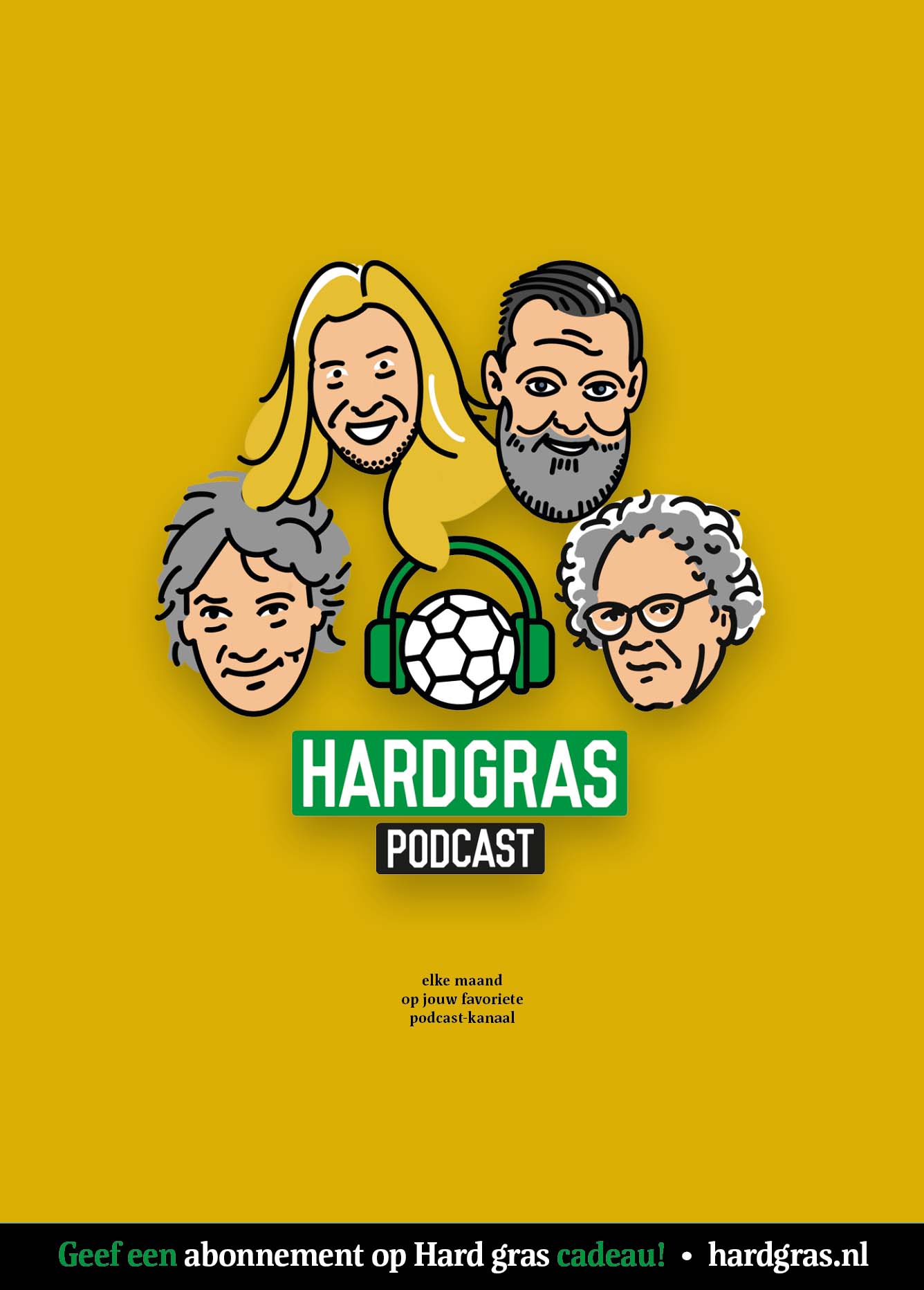 Achterkant van Hard gras 140 - oktober 2021