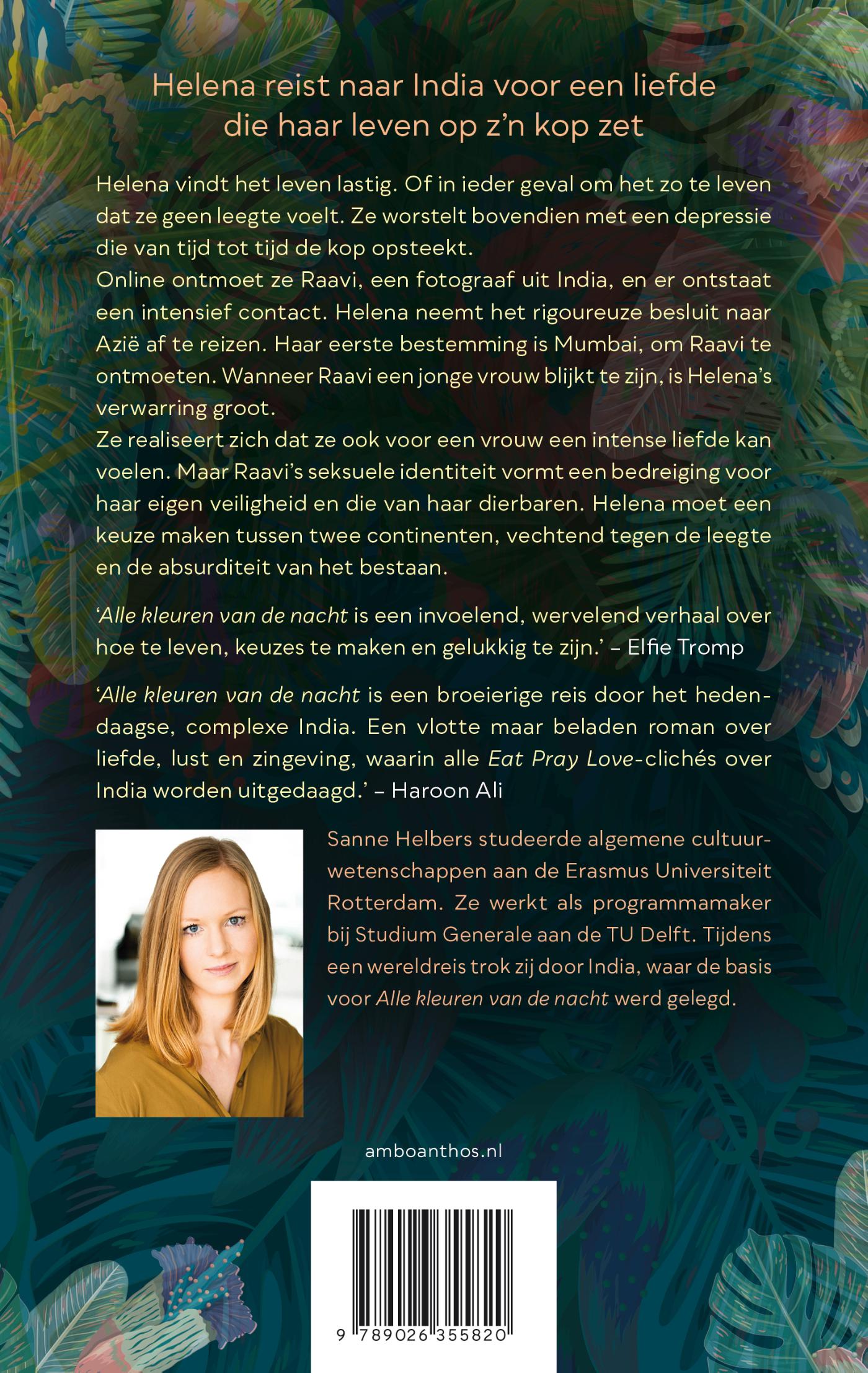 Achterkant van Alle kleuren van de nacht