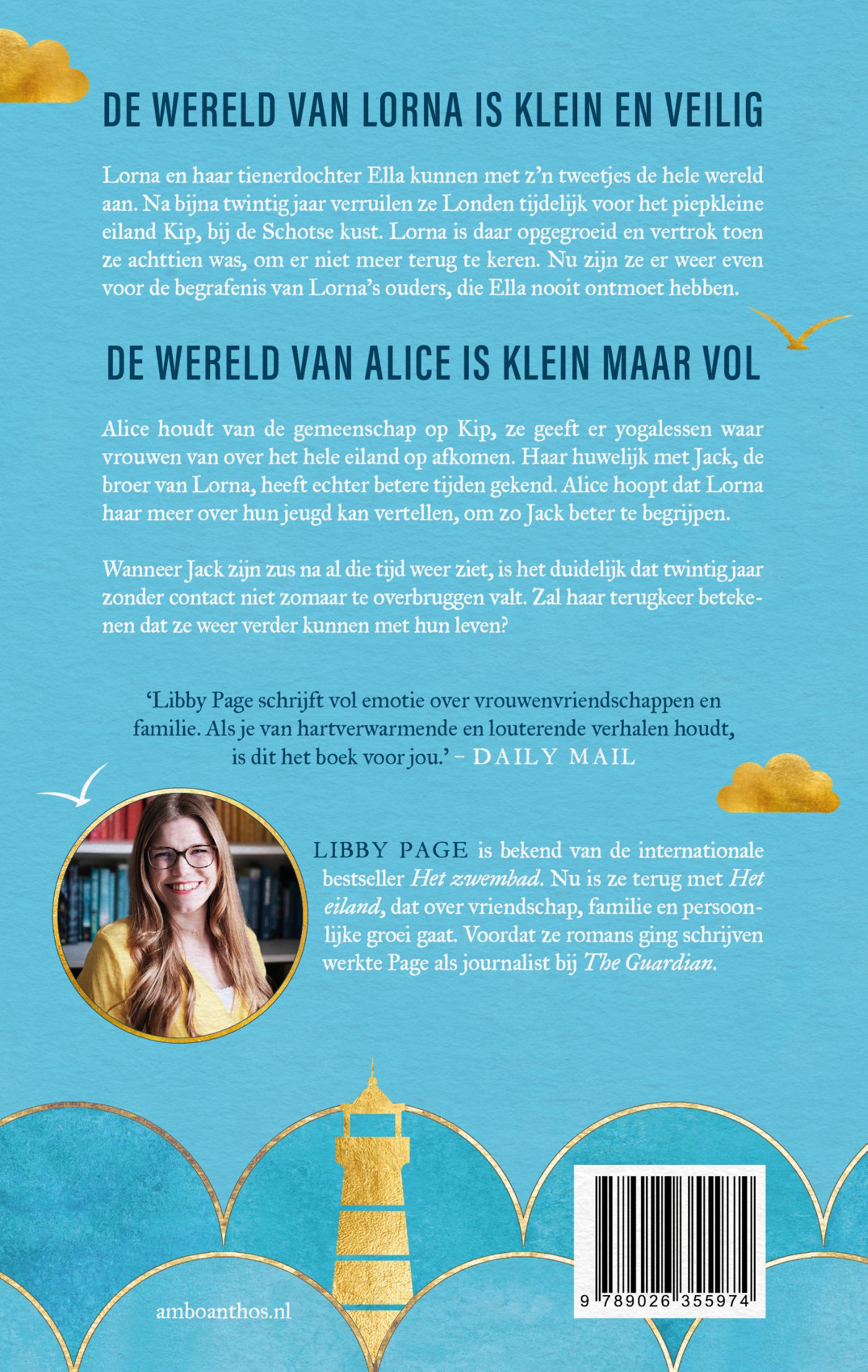 Achterkant van Het eiland