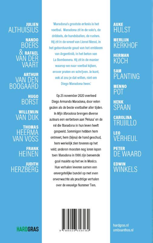 Achterkant van Mijn Maradona