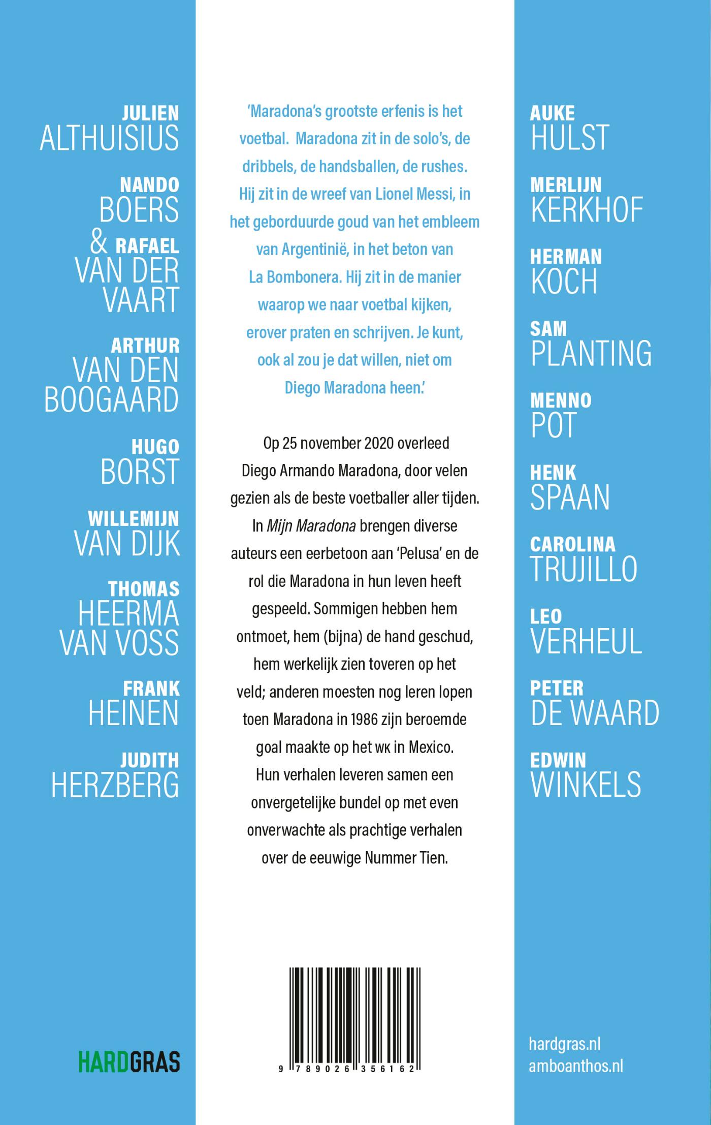 Achterkant van Mijn Maradona