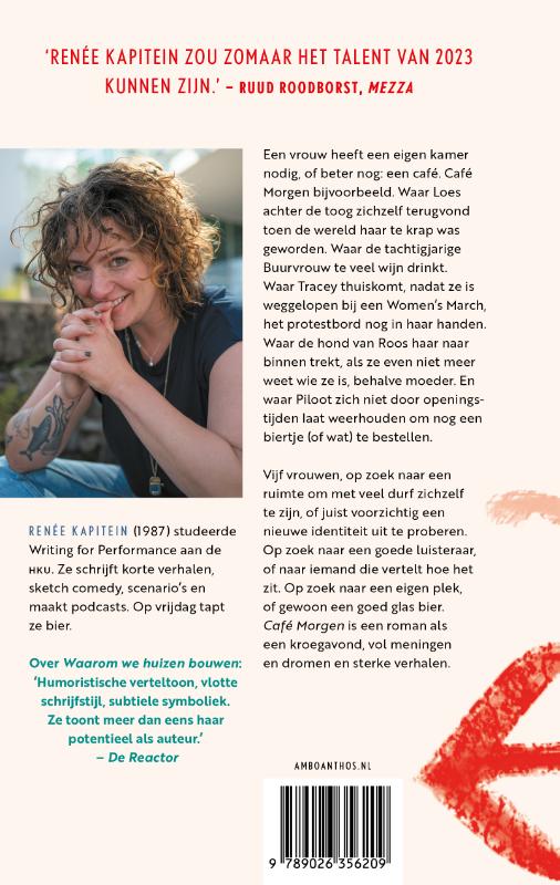 Achterkant van Café Morgen