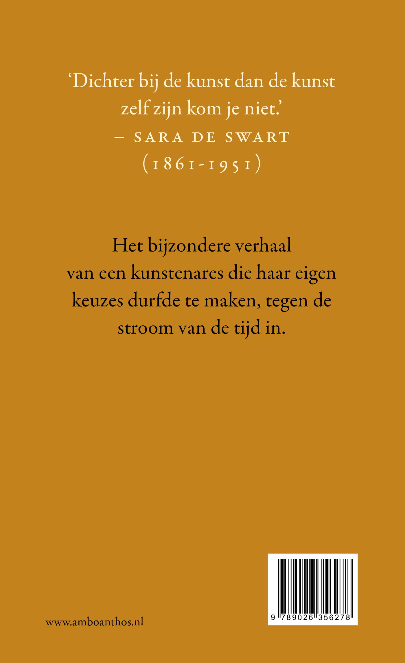 Achterkant van Omdat de muze