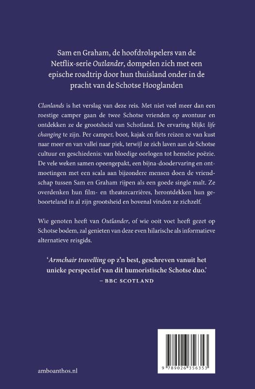 Achterkant van Clanlands